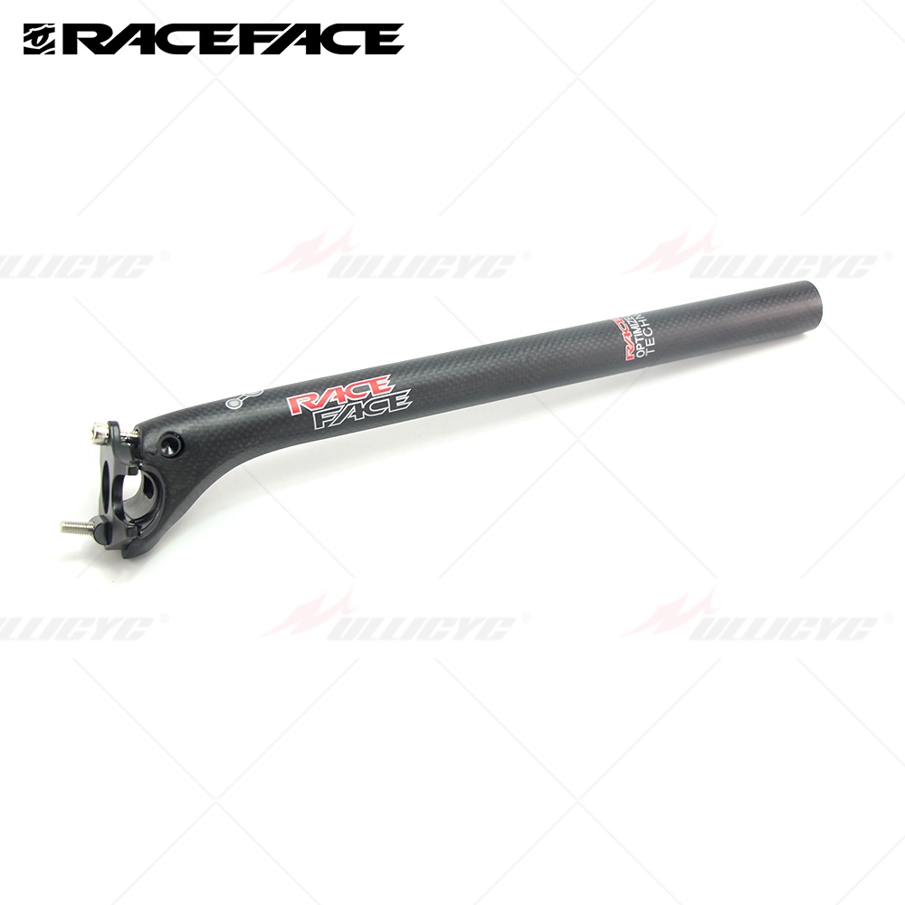 Thanh Đỡ Yên Xe Đạp Leo Núi Bằng Sợi Carbon Màu Trắng 20Degree 27.2 / 31.6 * 350 / 400mm