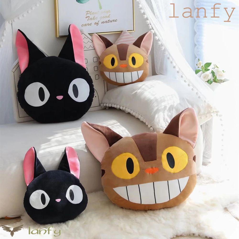 LANFY Mèo Nekobus Nhồi Bông Mềm Mại Xinh Xắn