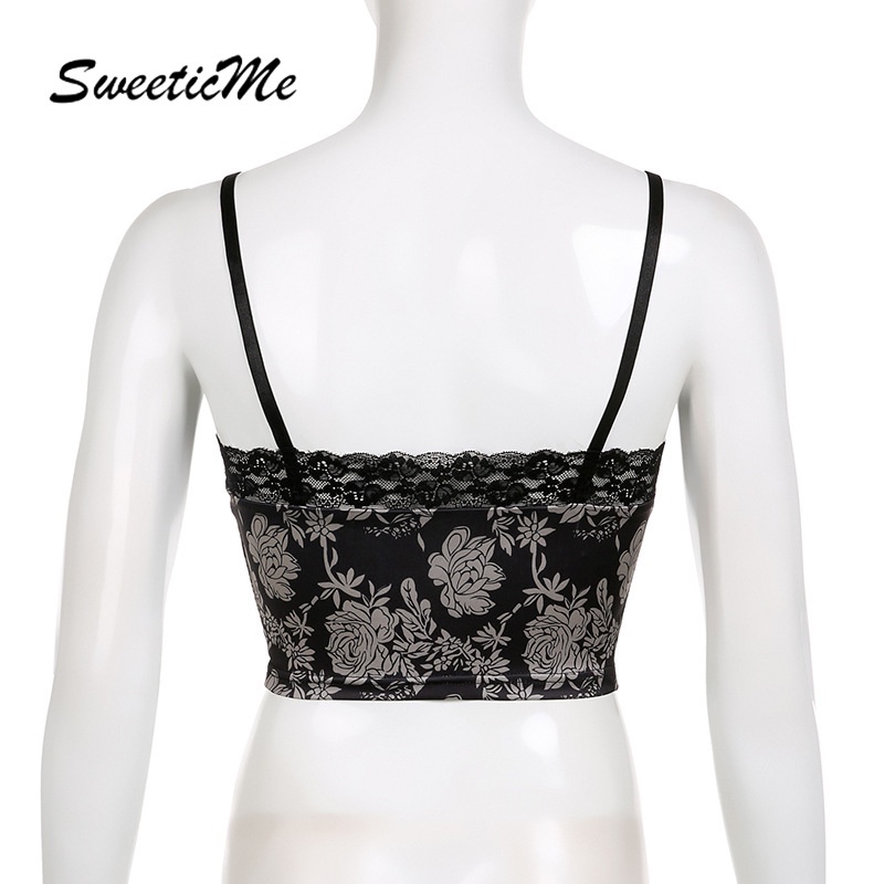 Áo Croptop Hai Dây Cổ Chữ V Màu Trơn Thời Trang Mới 2023 Cho Nữ