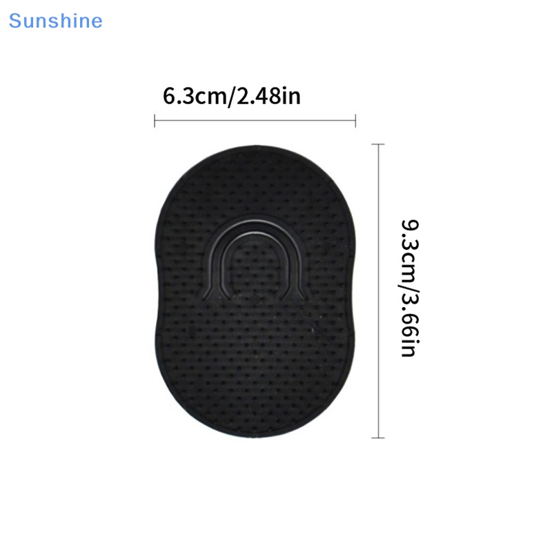 Bộ 3 Lược Tròn Nhỏ Chải Râu Mát Xa Da Đầu Cho Nam