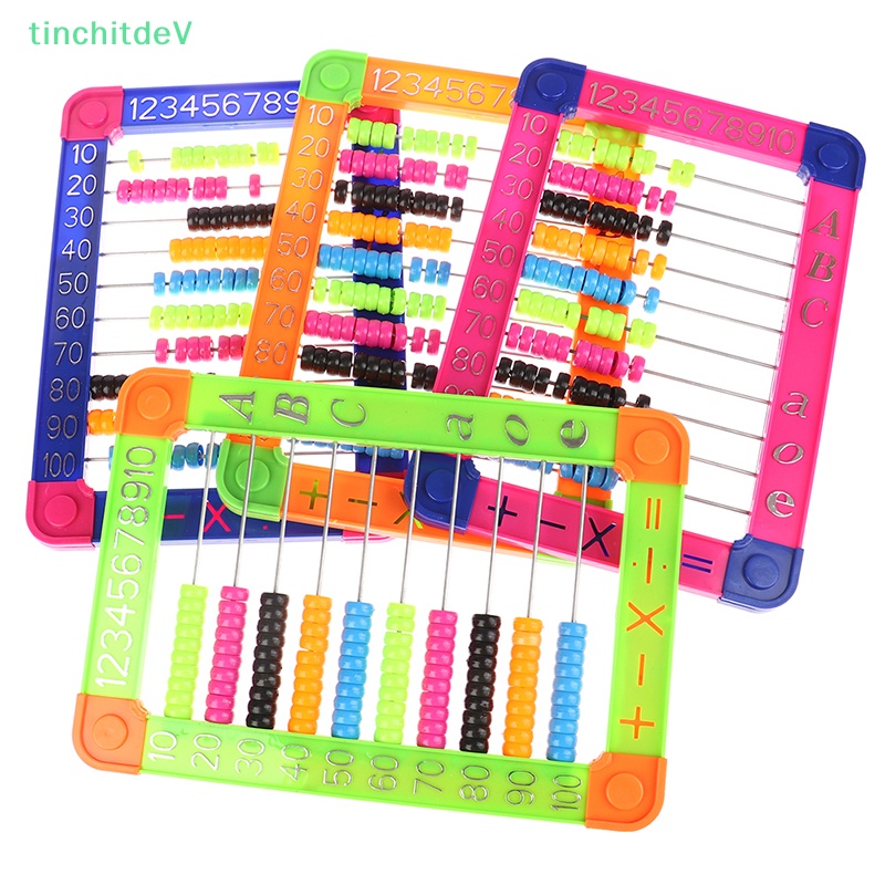 [TinchitdeV] 1 Bàn Tính Bằng Nhựa Nhiều Màu Sắc Đồ Chơi Giáo Dục Cho Trẻ Em [Mới]