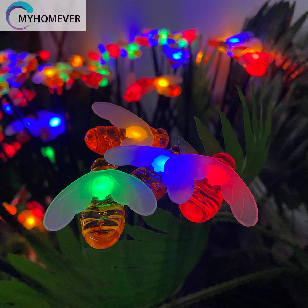 Dây Đèn Led 6 / 8 / 10 Bóng 8H Trang Trí Lối Đi Sân Vườn