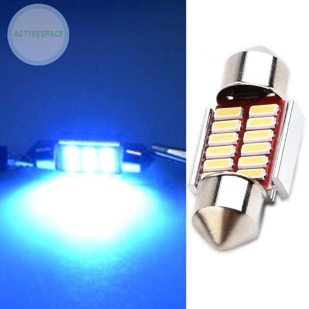 ⚡READYSTOCK⚡Festoon Canbus LED 36mm 4014 SMD Blue Illumination for Car Interior Enhancement