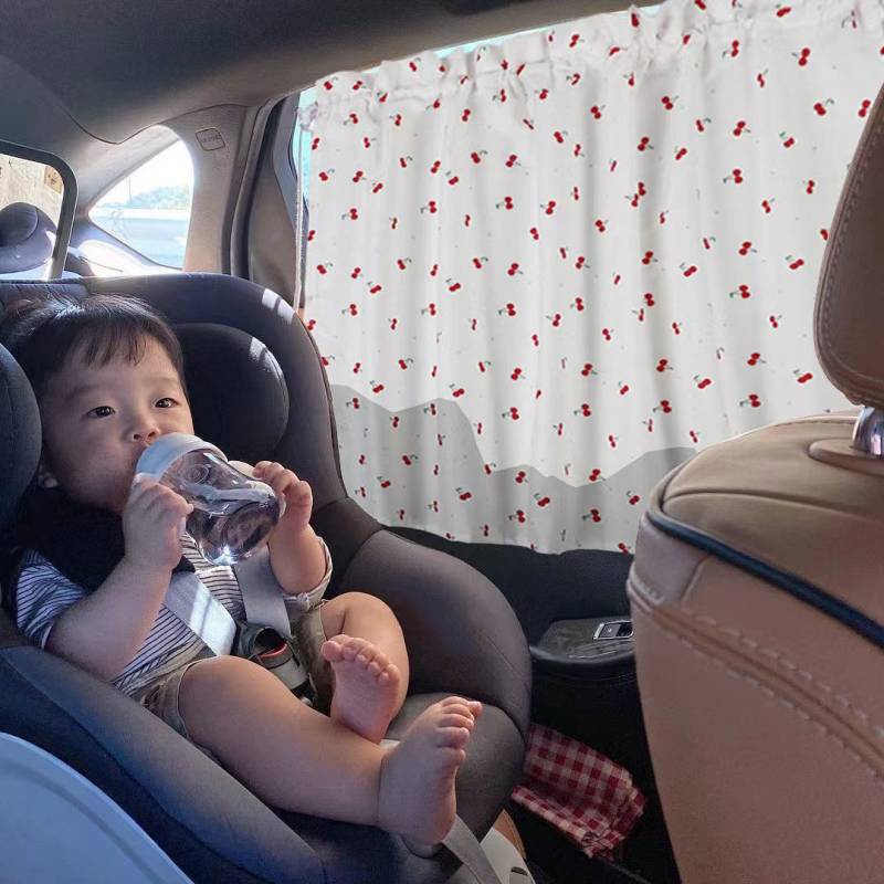 Suction Car Window Sunshade Magnetic Suction Baby Perambulator inside Window Car Sun Protection Curtain tOXX
