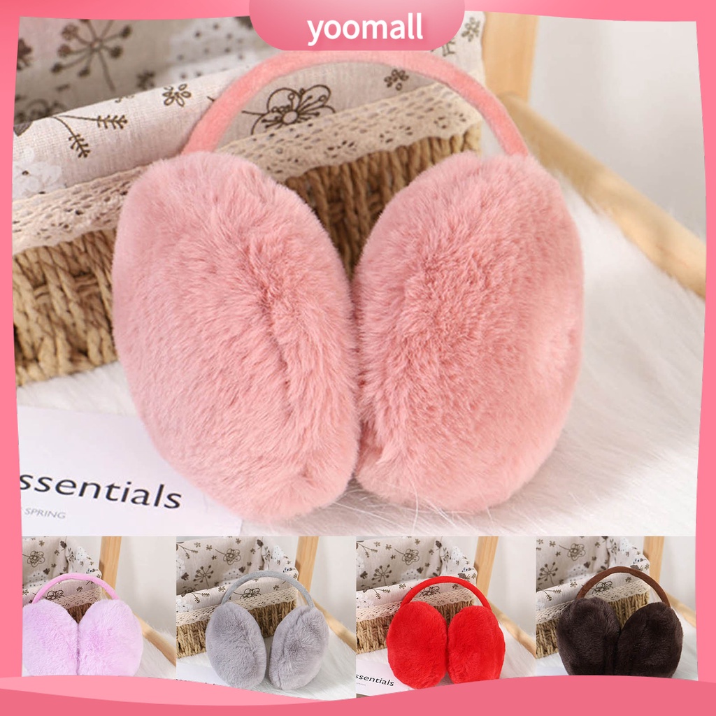 Chụp Tai Dày Dặn Giữ Ấm Chống Xù Lông Tiện Dụng