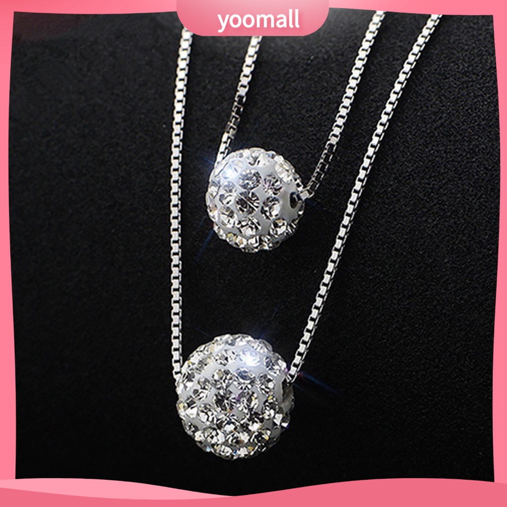 Vòng cổ Hai Lớp Đính Đá Sang Trọng Cho Nữ