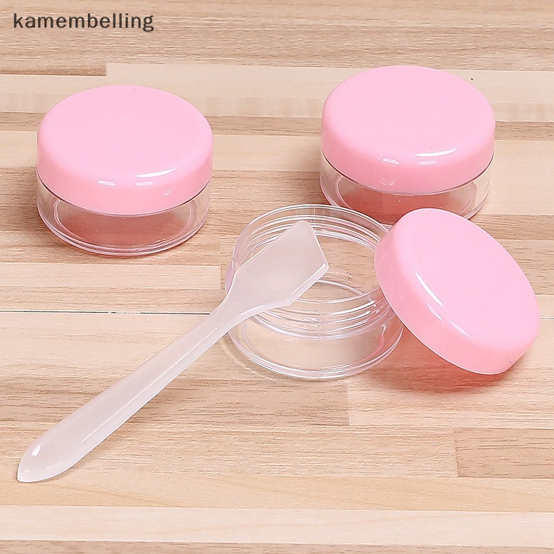 Kamembelling Set 7 Chai Rỗng Chiết Mỹ Phẩm Mang Đi Du Lịch Tiện Lợi