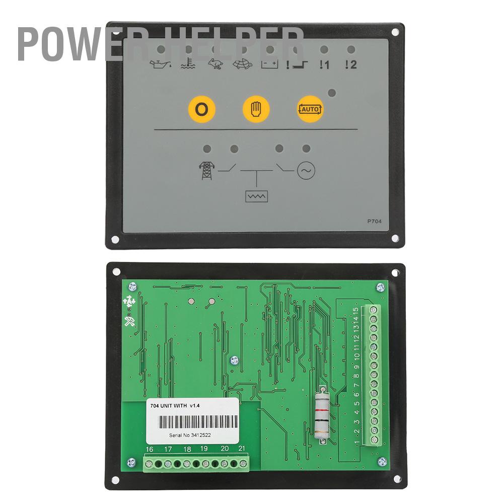 Power Helper Bảng điều khiển mô-đun máy phát điện diesel DC 8-35V DSE704