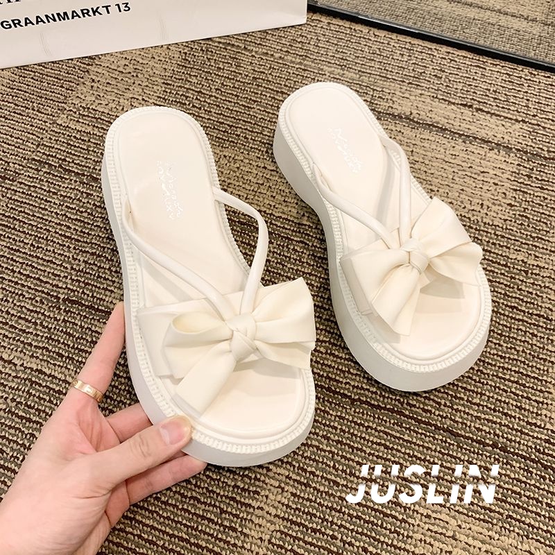 JUSLIN dép nữ sandal nữ dép bánh mì nữ dép bánh mì nữ 2023 NEW 071310