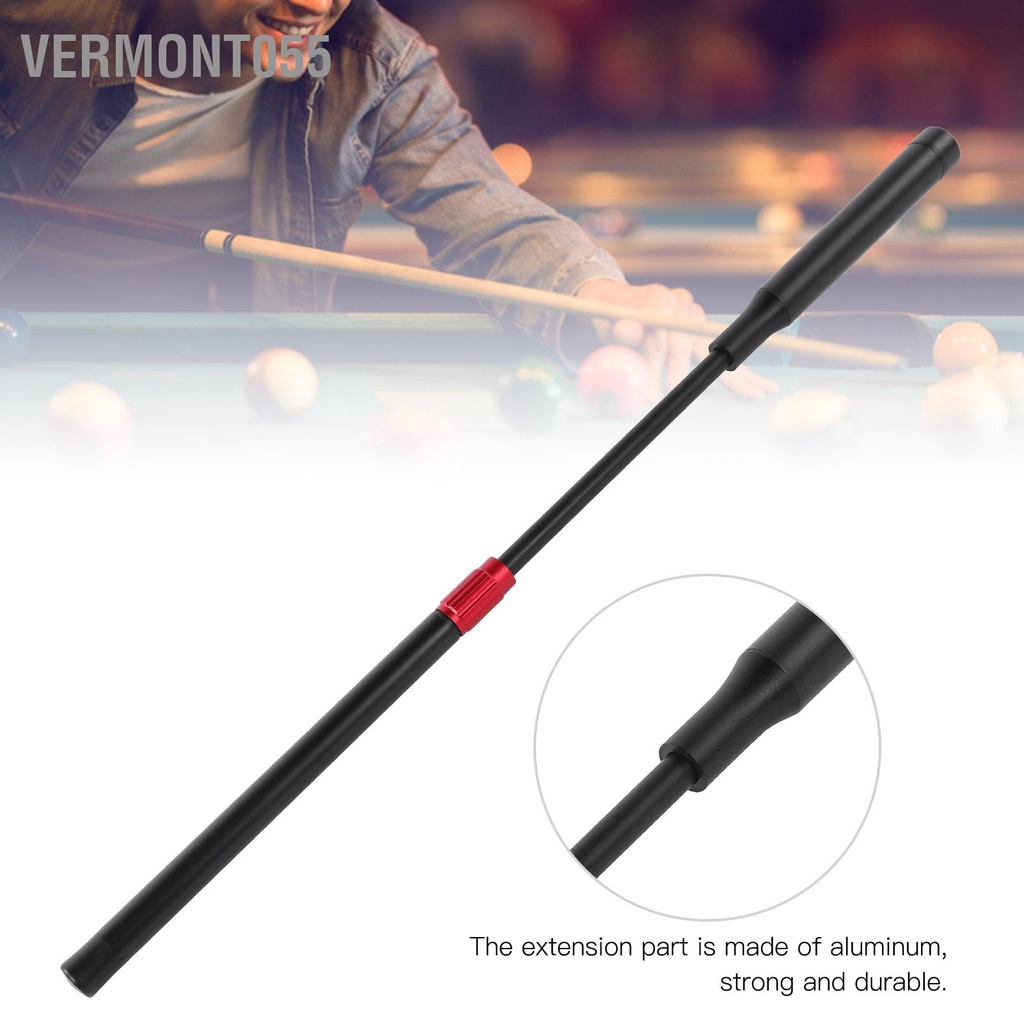 Vermont055 Nhôm Billiards Pool Cues Thanh mở rộng Telescopic Stretch Snooker Phụ kiện