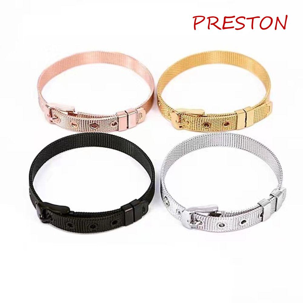 PRESTON Vòng Đeo Tay Dạng Lưới Sáng Tạo Phong Cách Hip Hop Đường Phố Hàn Quốc