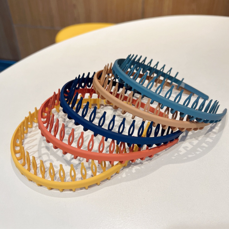 Băng Đô Rửa Mặt Bằng Nhựa Chống Trượt Thời Trang Mùa Hè Cho Nữ