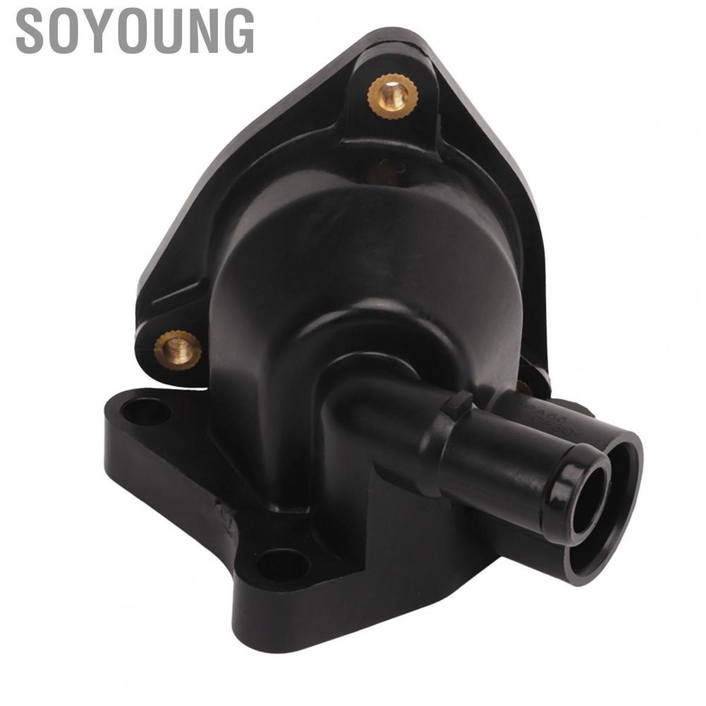 Soyoung Thermostat Housing Case 19320 PNA 003 Engine Coolant Base for CR‑V Civic Acura