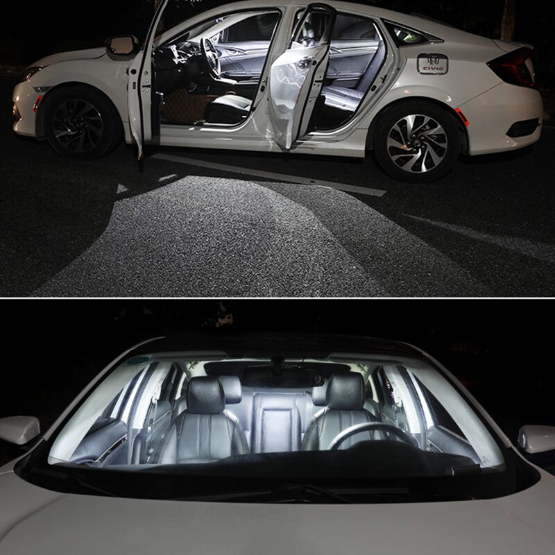 Bộ 2 Đèn LED C5W C10W 31mm 36mm 39mm 41mm Cho Xe Hơi