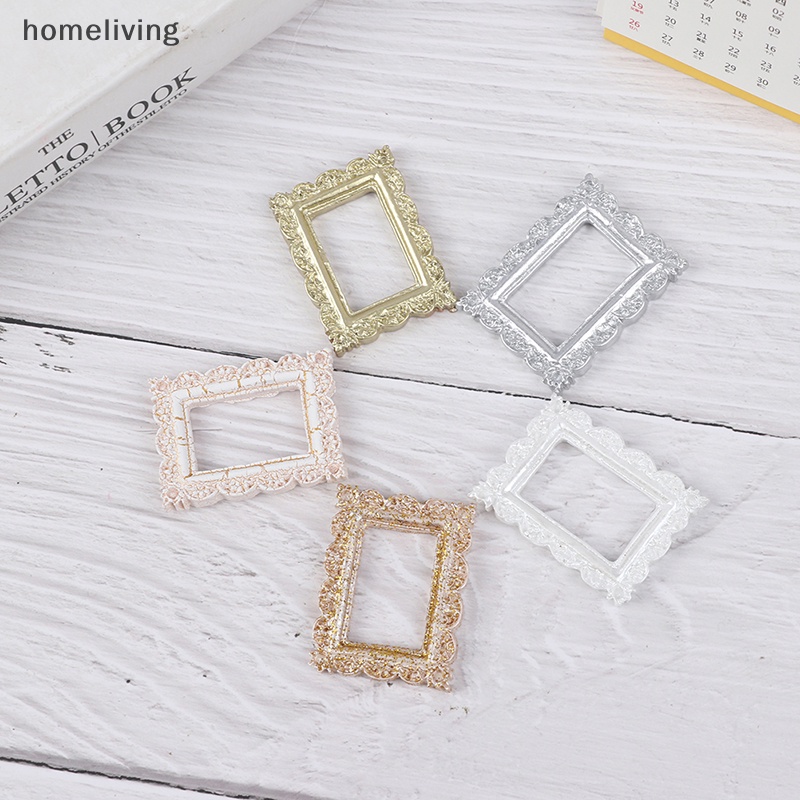 Khung Ảnh Bằng Nhựa Resin Tỉ Lệ 1: 12 Trang Trí Nhà Búp Bê