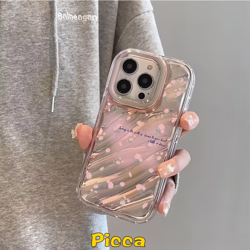 Ốp Điện Thoại Họa Tiết Hoa / Ngôi Sao / Trái Tim 3D Cho IPhone XR 6 6s 7 8 Plus X XS Max 14 12 11 13 Pro Max SE 2020