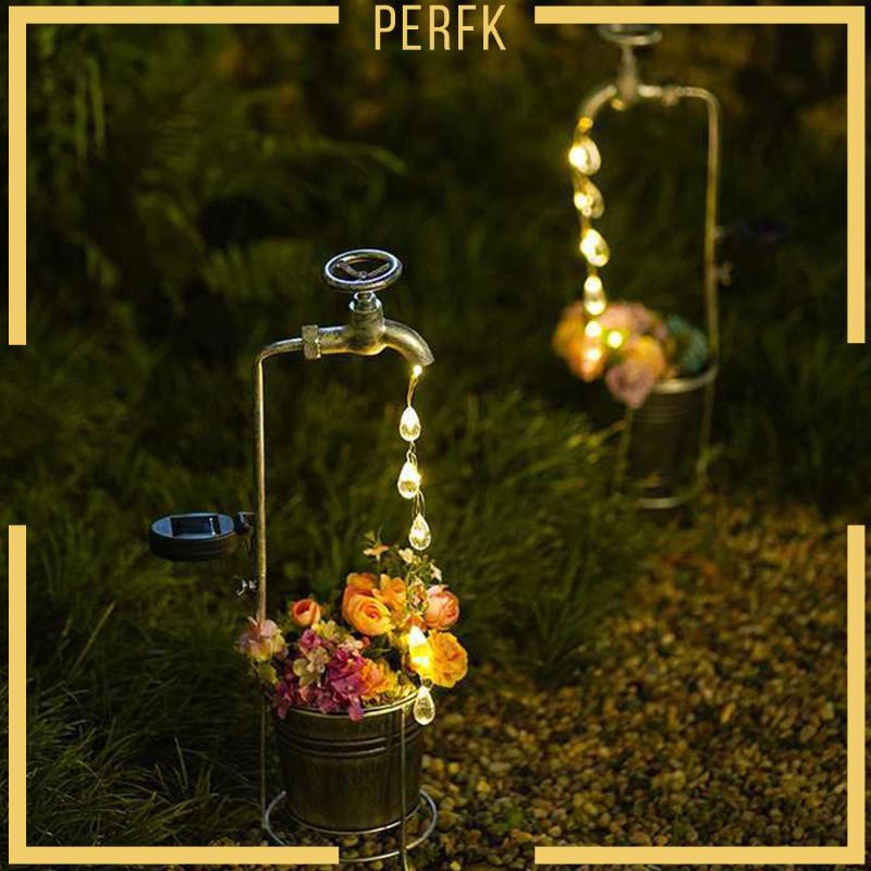 Đèn Lối Đi Bằng Sắt Bền Chống Nước Sử Dụng Năng Lượng Mặt Trời Cổ Điển Trang Trí Nhà Cửa / Lối Đi / Ban Công /