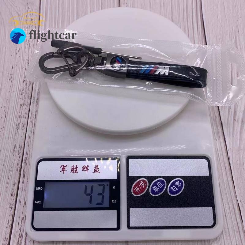 Móc Khóa Dây Da In logo Xe Hơi Cao Cấp Sáng Tạo Cho Nam