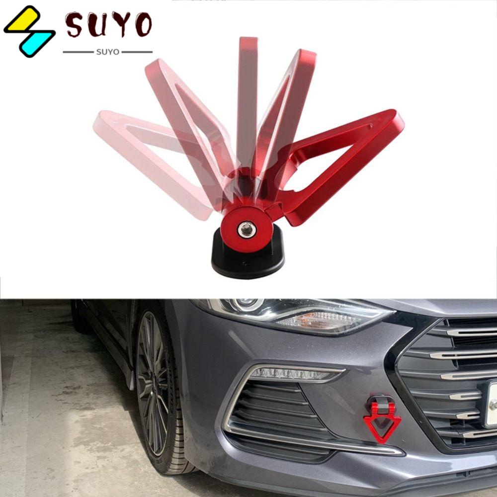 Vòng Móc Kéo Xe Hơi ABS Xoay 180 Độ Nhiều Màu Sắc Kèm Cờ Lê Trang Trí Xe Đua