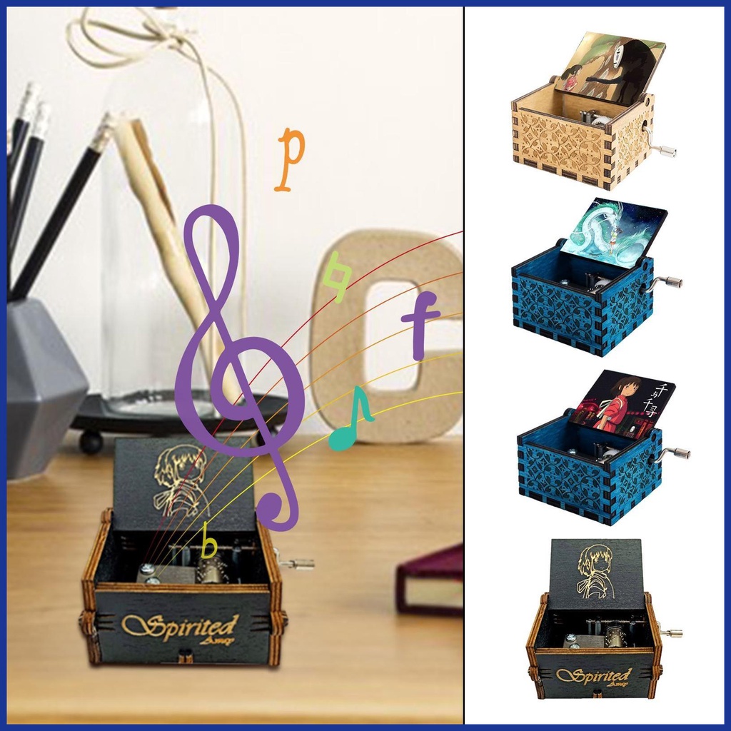 Hộp Nhạc Thủ Công 18 Tông Phong Cách Cổ Điển