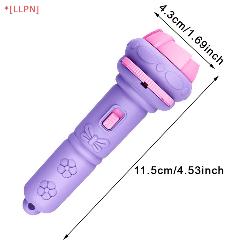 Đèn Pin Chiếu Hoạt Hình 10 Thẻ 80 Họa Tiết Sáng Tạo Dành Cho Trẻ Em