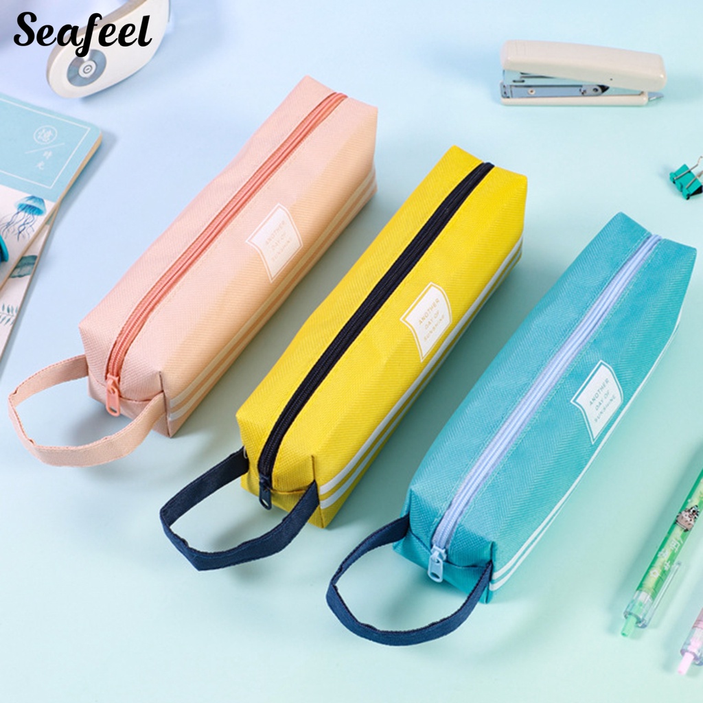 Túi Đựng Bút Chì Sức Chứa Lớn Có Khóa Kéo Sành Điệu