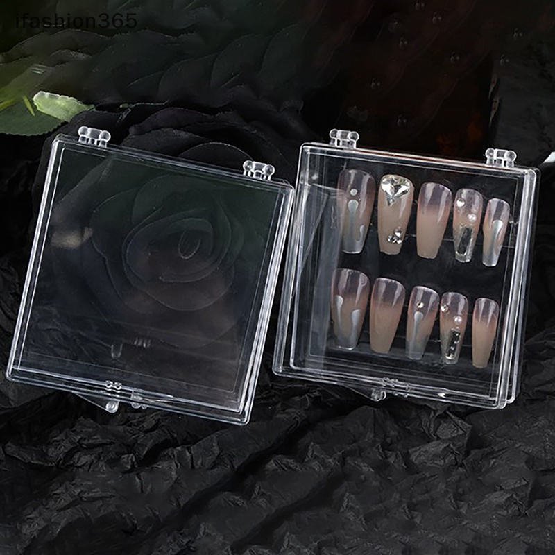 1 Hộp Nhựa Trong Suốt Đựng Trang Sức / Kẹo / Huy Hiệu Thời Trang ifashion365