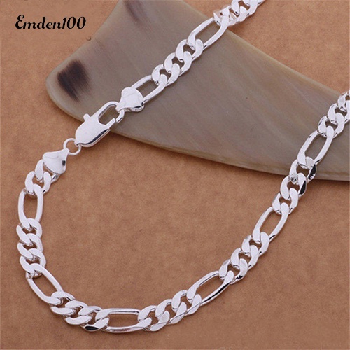 Vòng cổ Mạ BạC Đơn GiảN ThờI Trang Cho Nam Nữ