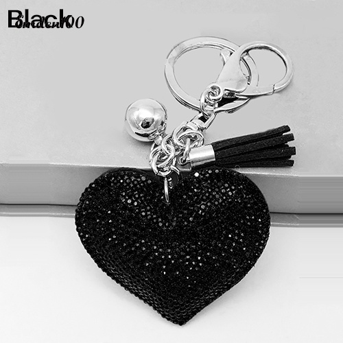 Móc Khóa Hình Trái Tim Đính Đá Thanh Lịch