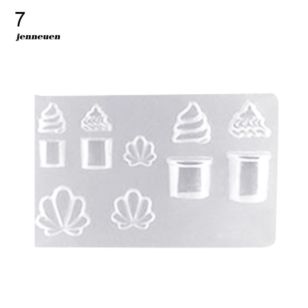 Khuôn Silicone Tạo Hình Mèo Trang Trí Móng Tay