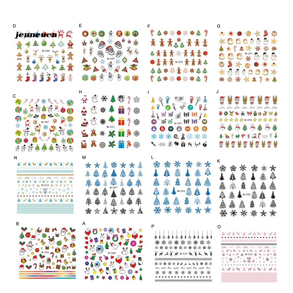 Miếng Dán Trang Trí Móng Tay Nghệ Thuật Chống Nước