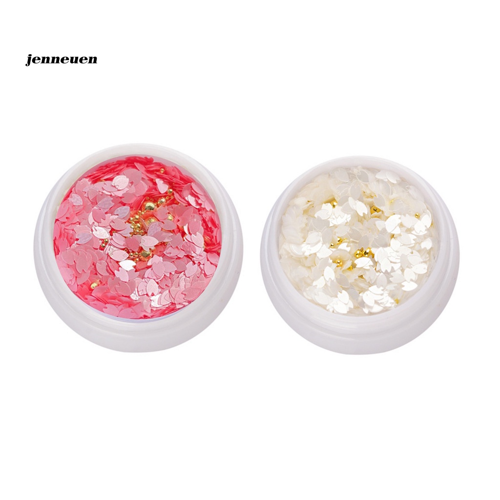 1 Hộp Hạt Charm Siêu Mỏng Lấp Lánh Trang Trí Móng Tay DIY