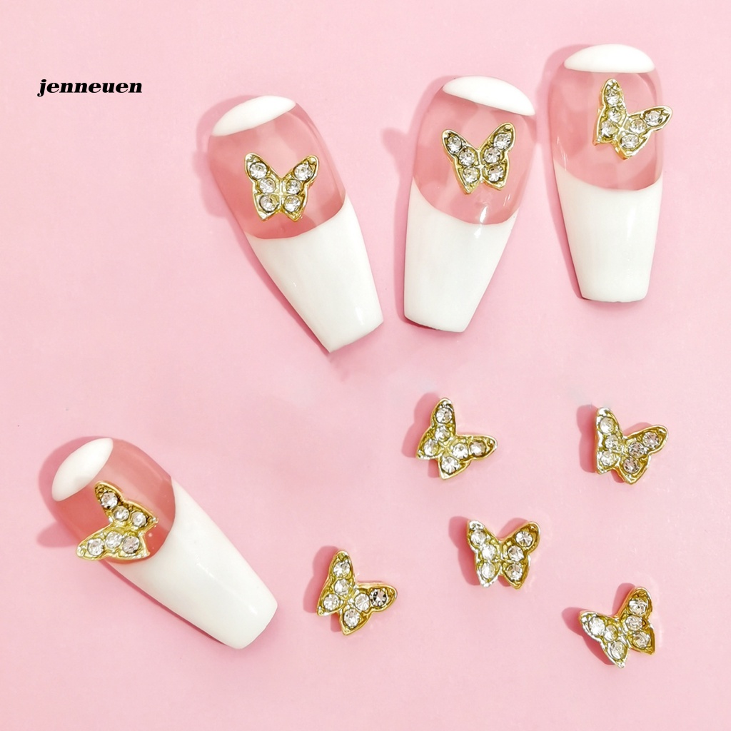 Set 10 Bươm Bướm 3D Trang Trí Móng Tay Nghệ Thuật