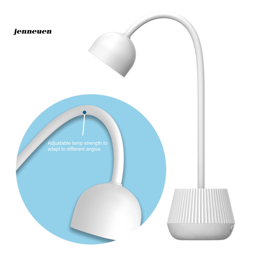 Máy Sấy Móng Tay Cổ Ngỗng Bằng ABS Có Đèn LED Tùy Chỉnh Tiện Dụng Cho Gia Đình