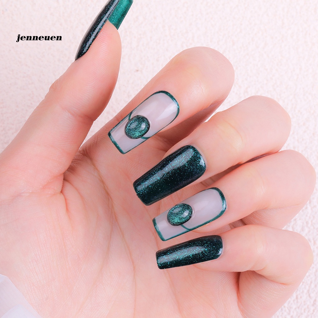 Set 50 Phụ Kiện Trang Trí Móng Tay Tạo Hiệu Ứng Mắt Mèo DIY