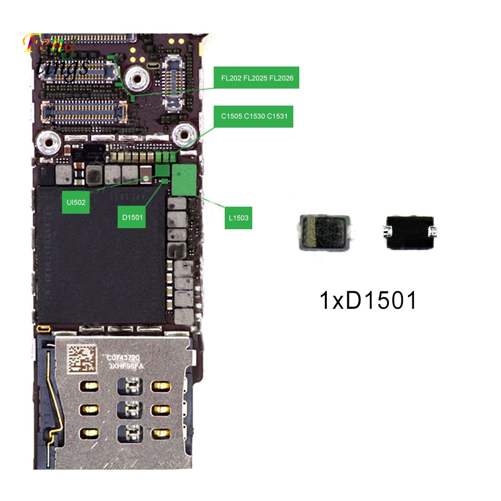 Bộ Phụ Kiện Sửa Chữa Chuyên Dụng Dành Cho Điện Thoại iPhone 5G / 5S / 6S / 6