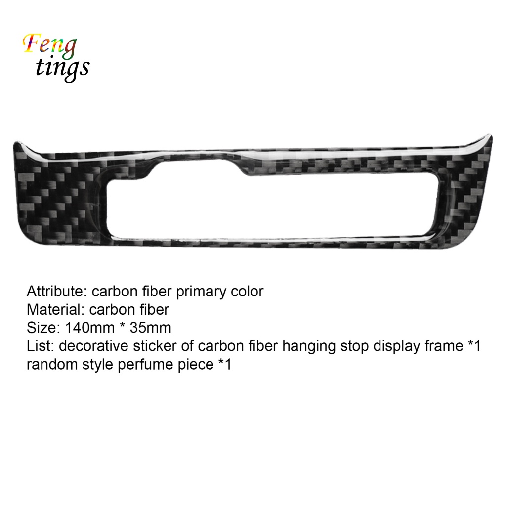 Khung Dán Bảo Vệ Bảng Điều Khiển Cần Gạt Số Tự Dính Họa Tiết Sợi Carbon Cho Audi A4 B8 A5 Q5 8R