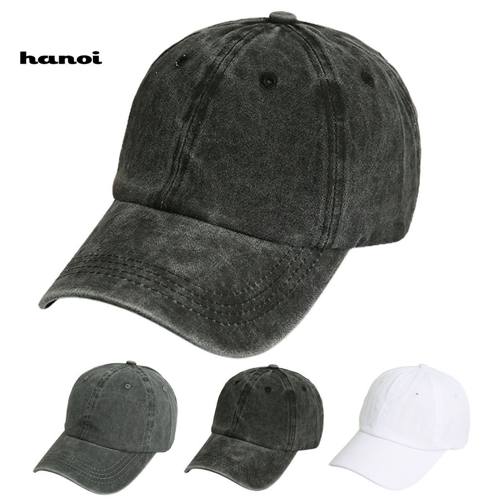 Mũ Lưỡi Trai Viền Cong Thoải Mái Dễ Phối Đồ Thời Trang Unisex