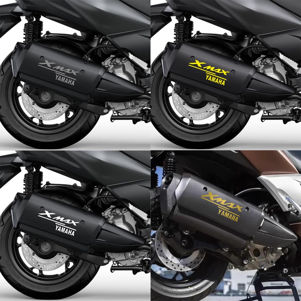 FENDER Miếng Dán In Logo Yamaha Xmax Trang Trí Kính Chắn Gió Thân Xe Mô Tô Yamaha Xmax 300 125