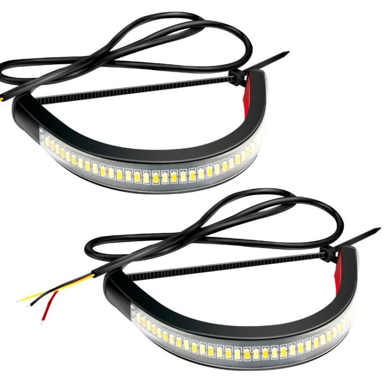 Đèn LED Tín Hiệu 3014 SMD Hai Màu Sắc 12V Thông Dụng Gắn Đuôi Xe Máy