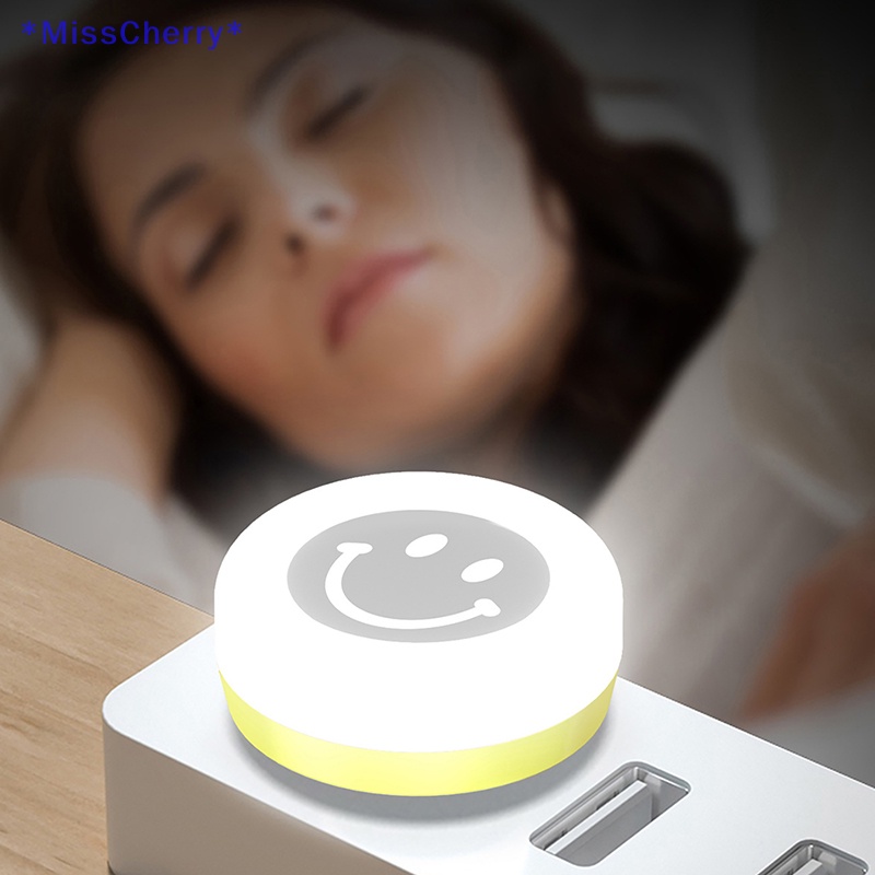 Đèn Ngủ LED USB Hình Mặt Cười Kích Thước Nhỏ Mới