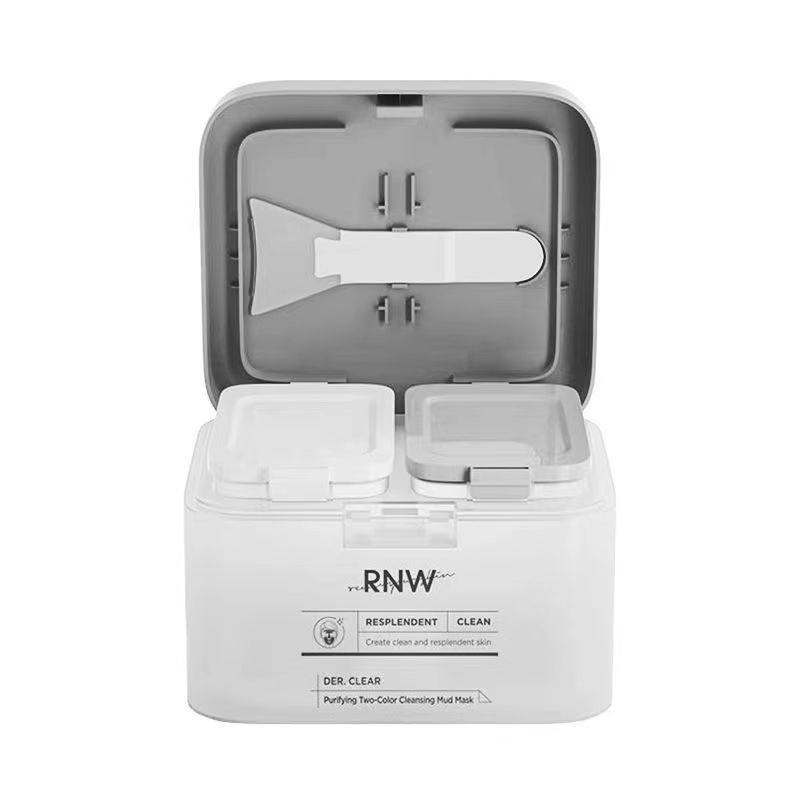 RNW Mặt Nạ Bùn Hai Màu Dưỡng Ẩm Làm Sạch Sâu Loại Bỏ Mụn Đầu Đen 120g
