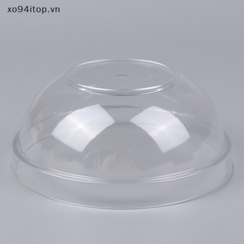 Xoitop 1 Bát Ăn Mini Bằng Nhựa Trong Suốt Có Thể Xếp Chồng Lên Nhau Đựng Salad / Hạt / Kẹo / Món Tráng Miệng Cho