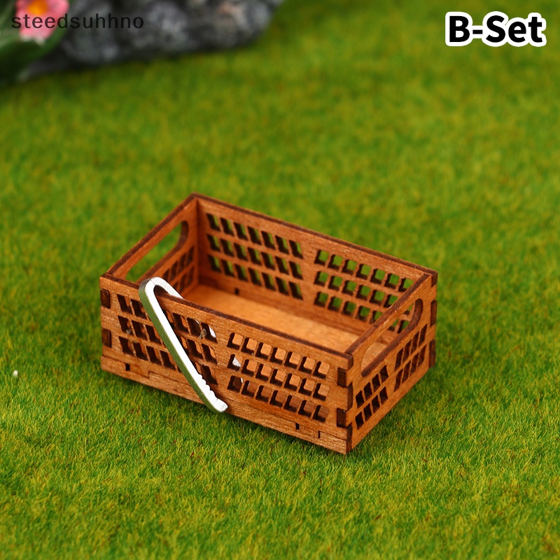 1 Set Hộp Đựng Bánh Mì Tỉ Lệ 1: 12 Trang Trí Nhà Búp Bê hhno