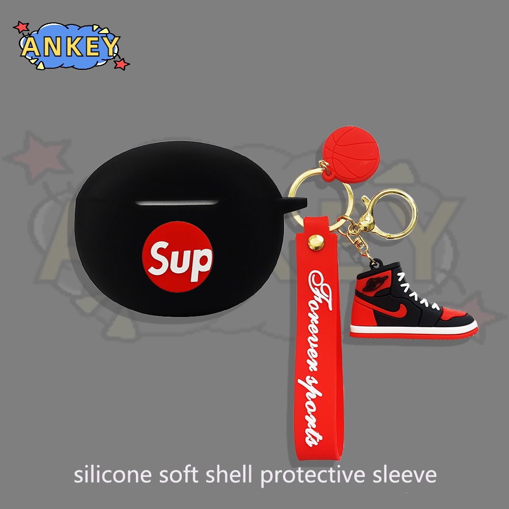 Case For Redmi Buds 4 Active / 4 Pro / 3 Pro / Buds 3 Lite Earphone Silicone Cover GD Shoe Earbuds Soft Protective Headphone Headset Skin