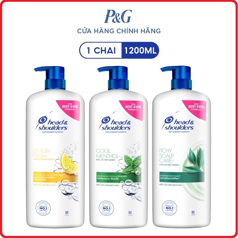 (Giá Sỉ) Dầu Gội Head&Shoulders chai 1200ml