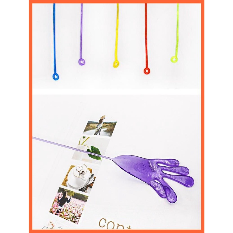 Đồ Chơi Bàn Tay Cao Su Mềm Co Giãn Di Động Vui Nhộn Giải Trí Vui Nhộn