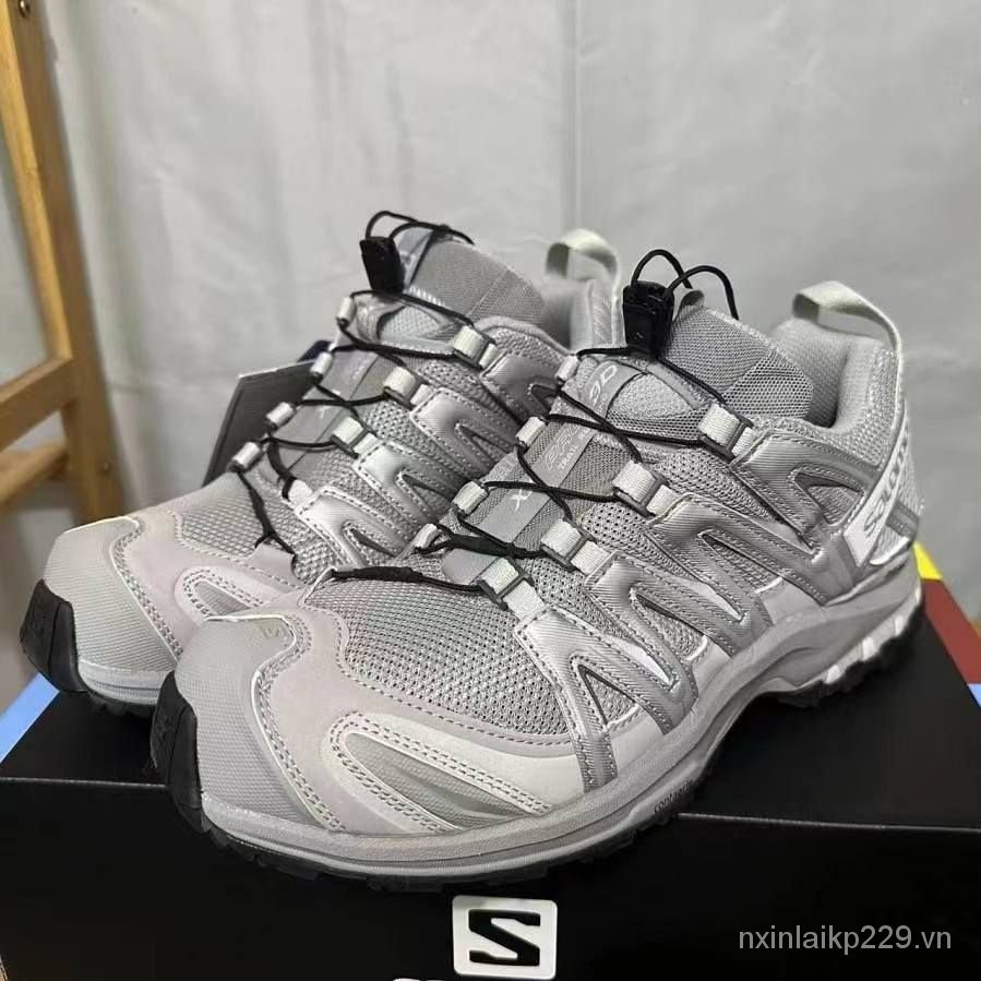 Giày Thể Thao Putian Pure XA PRO 3D Màu Xám Phối Lưới Thoáng Khí Chống Trượt Thời Trang Mùa Hè Cho Nam Và Nữ