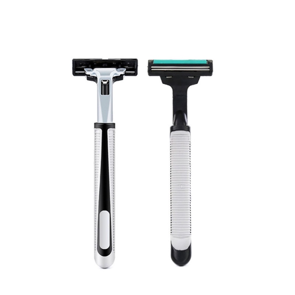 Set Dao Cạo Râu 36 Lưỡi Kép Kèm Bàn Cạo, Kèm 1 Tuýp Kem Cạo Râu