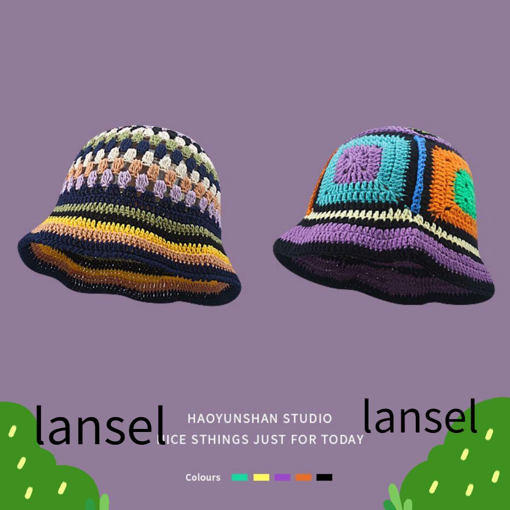 Nón Bucket Đan Len Phong Cách Hàn Quốc Thời Trang Mùa Hè Cho Nữ